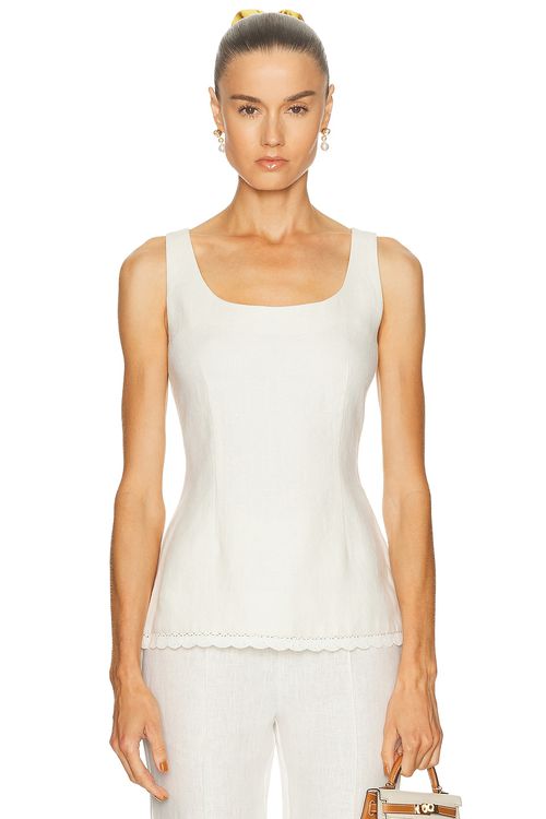 Posse Effi Top in Cream - Cream. XS also in L