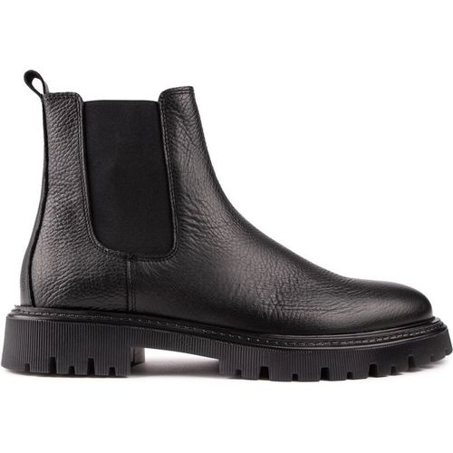 Sole Mens Healey Chelsea Boots - Black Leather -  UK