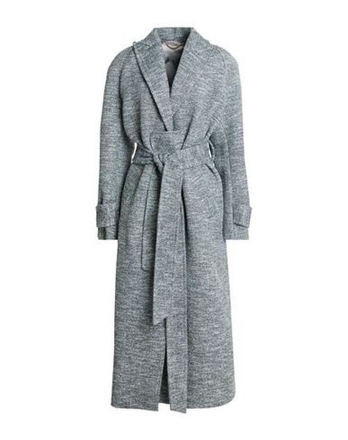 Woman Coat Grey Size 4 Polyester, Cotton
