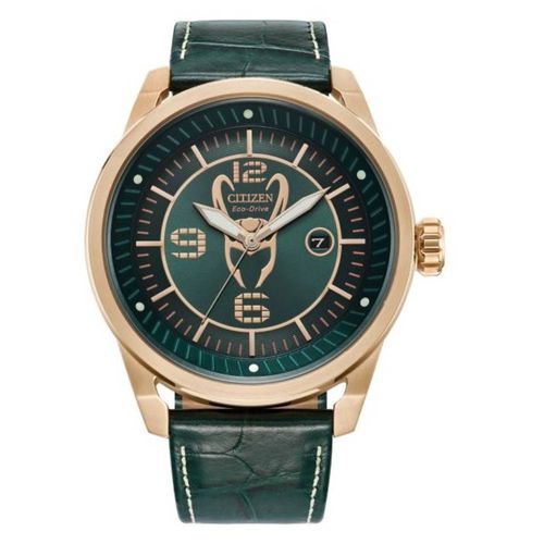 Loki Marvel Green Dial Mens Watch AW1363