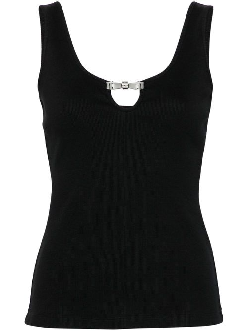 Bow-detail tank top - Black