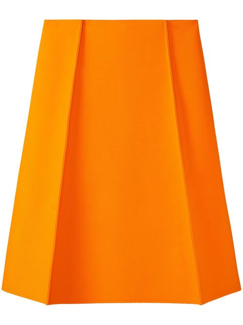Wool skirt - Orange