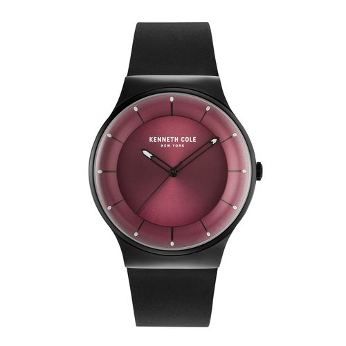 Quartz Watch — Burgundy