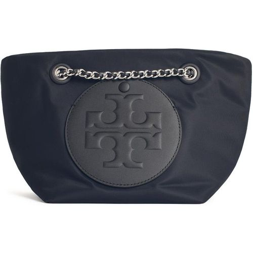Tory Burch 'Shopping Ella' Mini Bag With Black Nylon Chain