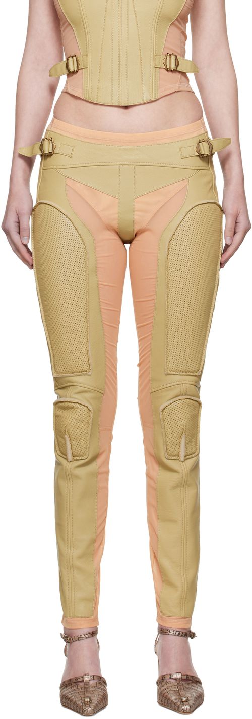 Khaki & Pink GTR Trousers