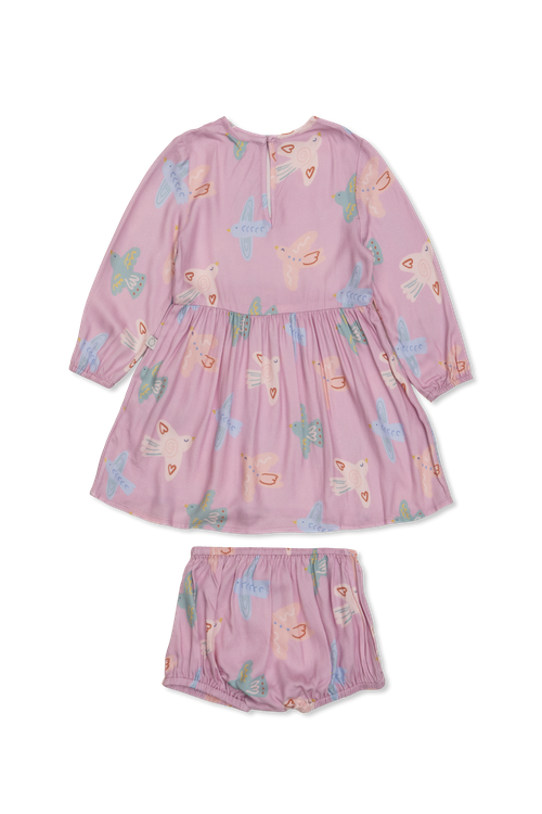 Set: Dress And Panties, Unisex, Pink