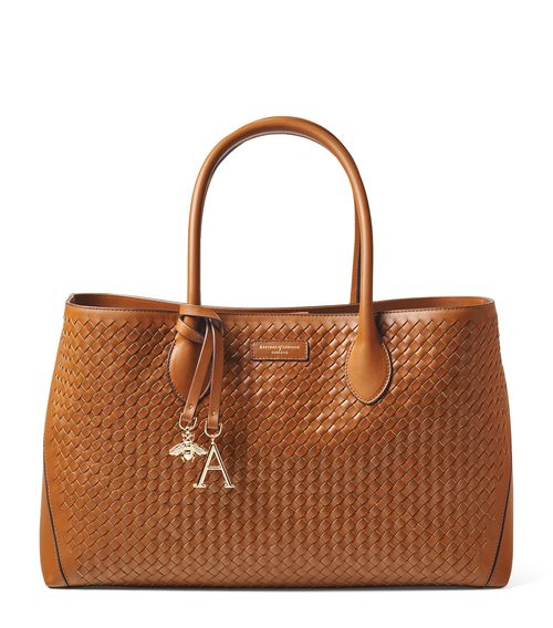 Leather London Tote Bag