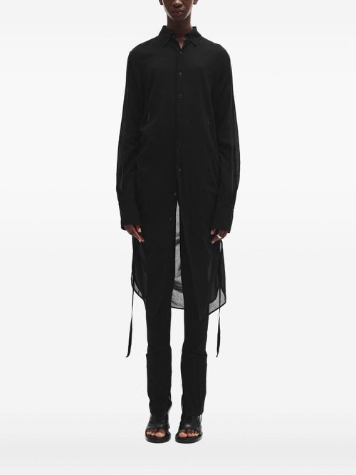 Sandrina high-comfort shirt - Black