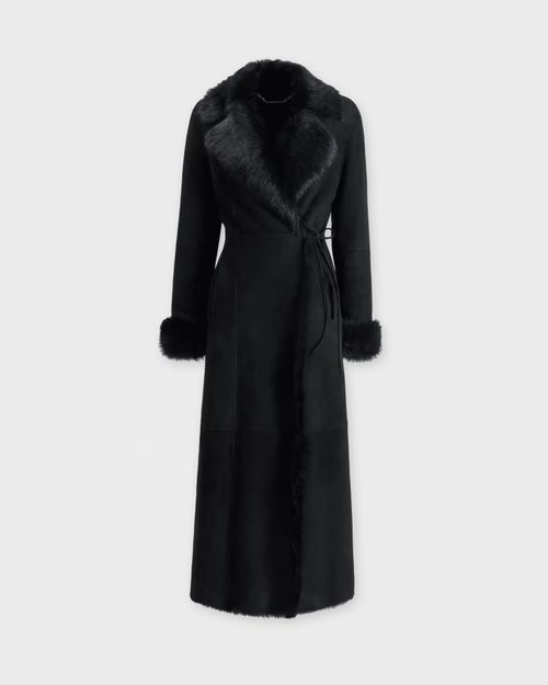 NOUR HAMMOUR Coat Joni Black EUR