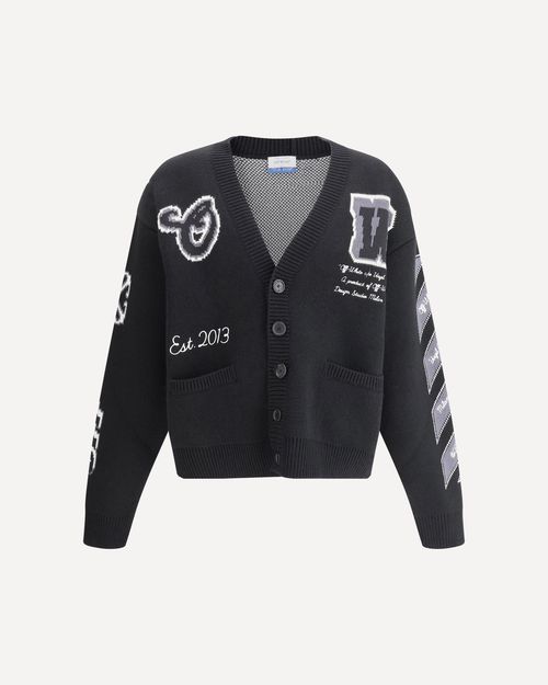 OFF-WHITE Varsity Cardigan Male L