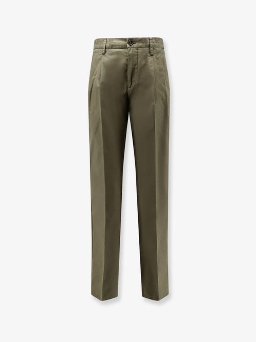 Cotton Trousers — Green