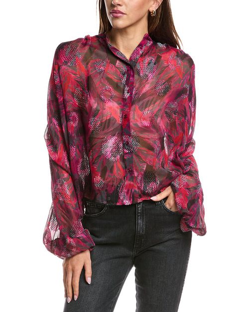Paulhi Silk-Blend Top