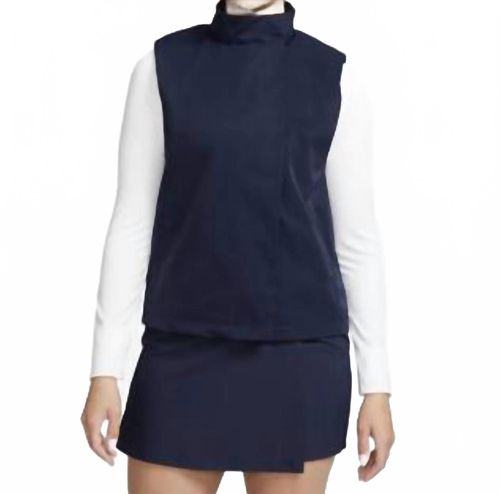 Women's Repel Gilet Vest In Obsidian Black