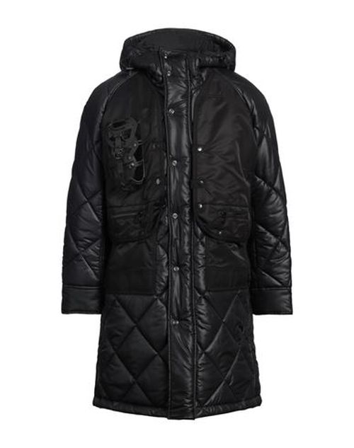 Man Puffer Black Size M Polyester, Nylon