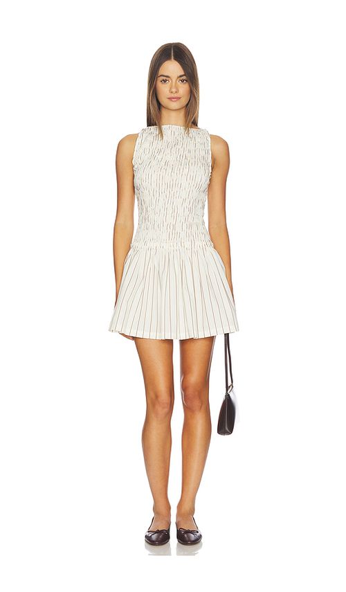 FAITHFULL Maria Mini Dress in Lemon. - XL also in L, M