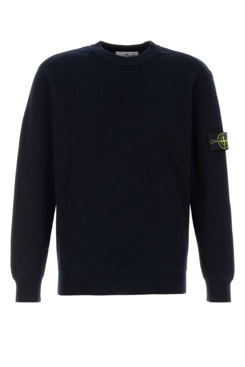 Midnight Blue Cotton Sweater