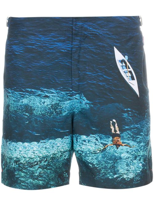 Deep Sea swim shorts - Blue