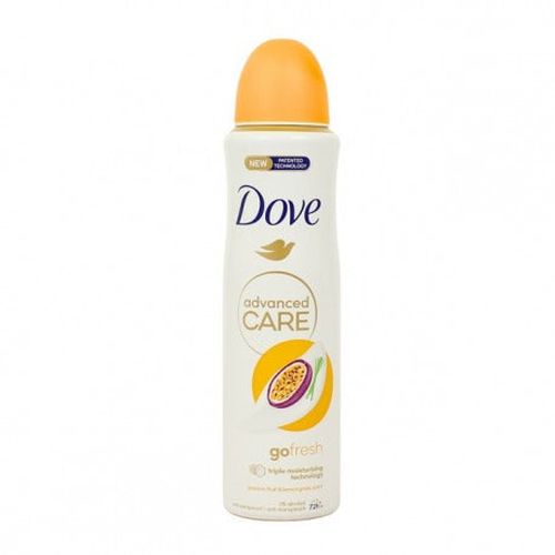 Dove Go Spray Deodorant Fresh Passion Fruit Advanced Care