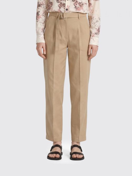 Pants Woman color Beige