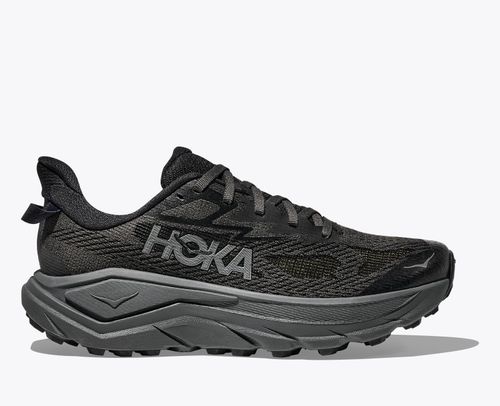HOKA Women's Challenger 8 Shoes in Black/Outer Orbit