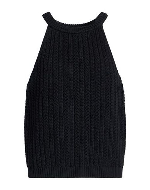 Woman Top Black Size M Cotton