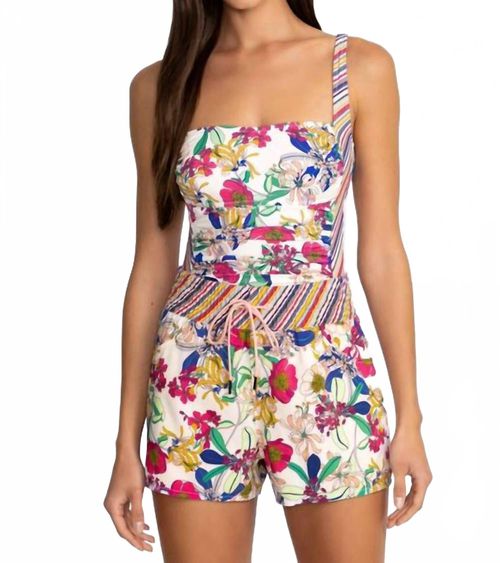 High Waist Board Shorts In Aldrich