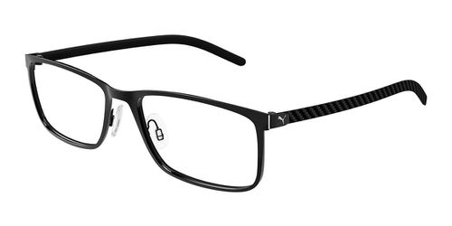 Puma PU0490O 005 Men's Glasses Gunmetal Size 58 - Free Lenses - Blue Light Block Available