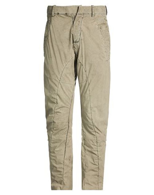 Man Pants Military green Size 30 Cotton, Elastane
