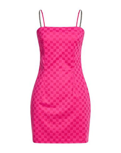 Woman Mini dress Fuchsia Size XS Polyamide, Elastane