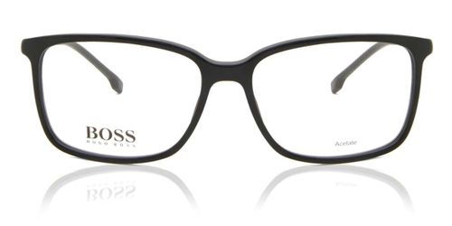 BOSS Boss 1185/IT 807 Men's Eyeglasses Black Size 56 (Frame Only) - Blue Light Block Available