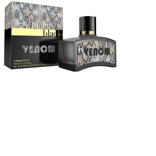 Mens Black Is Black Venom EDT Spray 3.3 oz Fragrances 875990001036