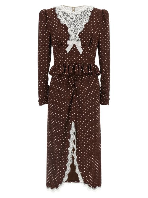 Polka Dot Midi Dress