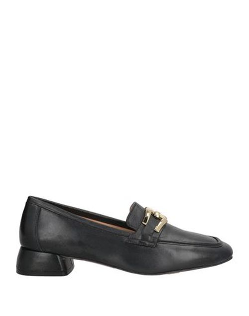 Woman Loafers Black Size 8 Leather