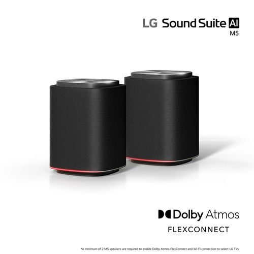LG Sound Suite M5 | Wireless Speakers | Dolby Atmos FlexConnect | Spatial Audio