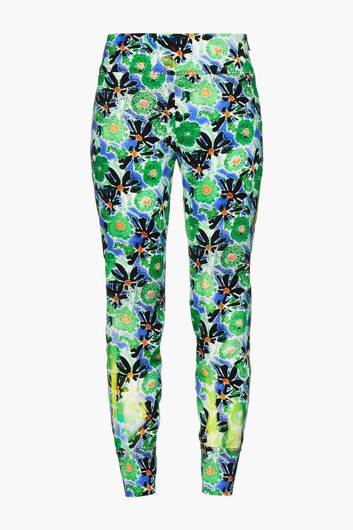 Printed jersey leggings - Green - IT 40