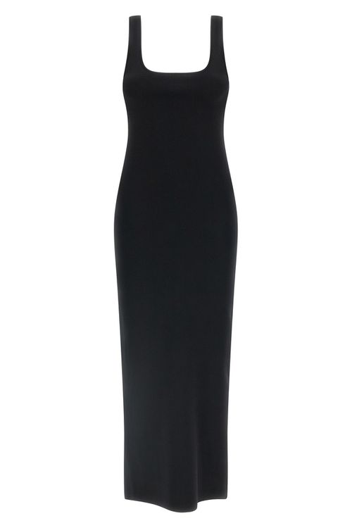 Squared Neckline Dress