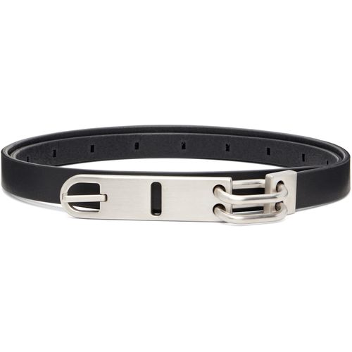 Black Tower Tongue Belt