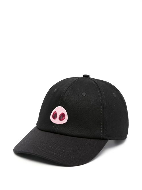 Embroidered baseball cap - Black