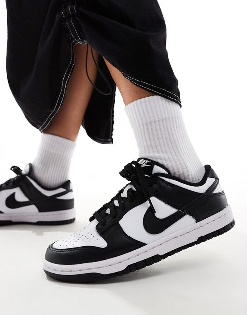 Dunk Low panda sneakers in black and white