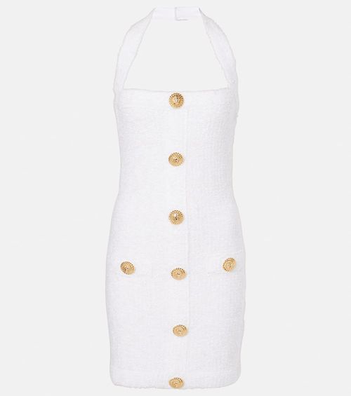 Halterneck minidress