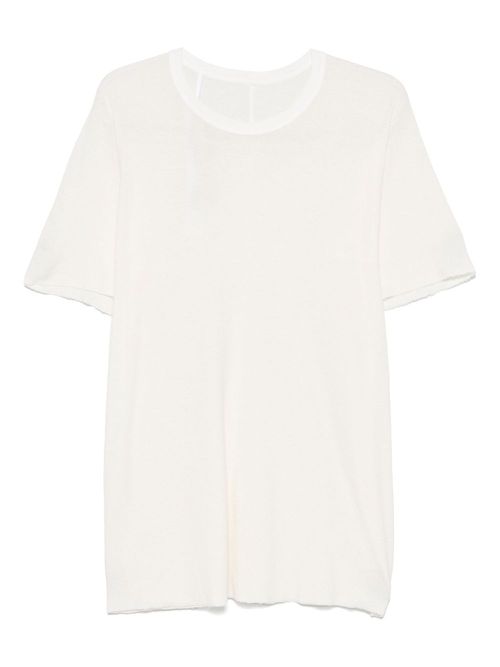 Boris Bidjan Saberi plaque-detailed T-shirt - White