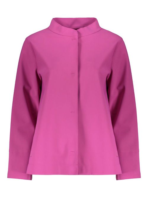 Mandarin-collar jacket - Pink