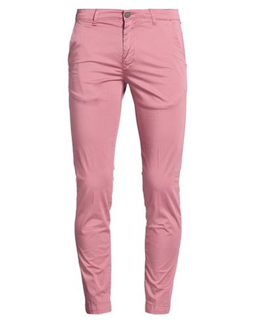 Man Pants Antique rose Size 32 Cotton, Elastane