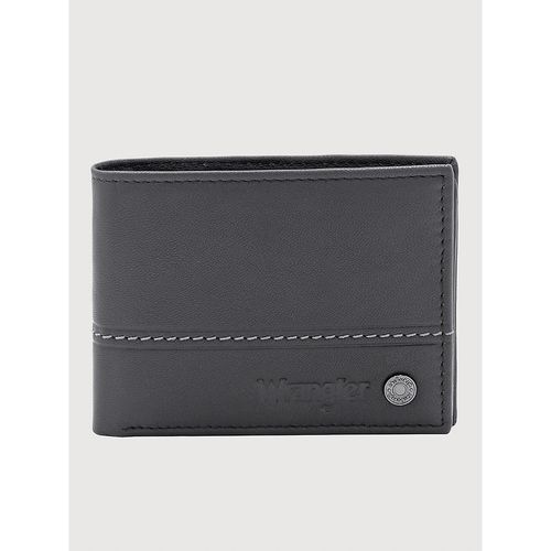 Men's Slim Flip Wallet in Black