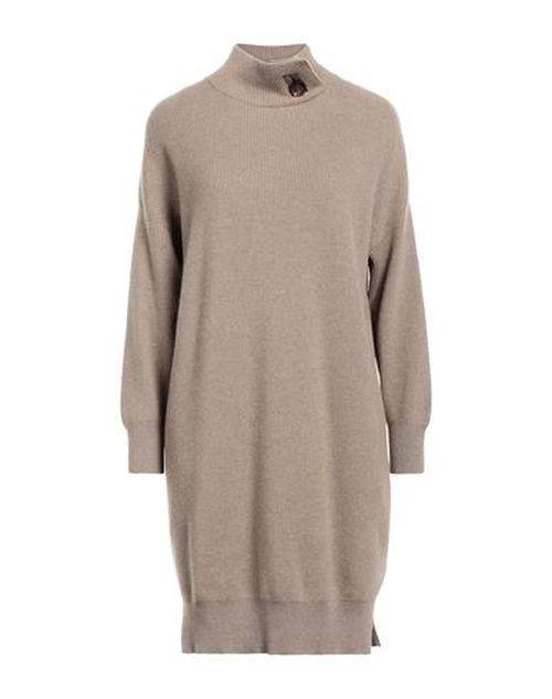Woman Short dress Sand