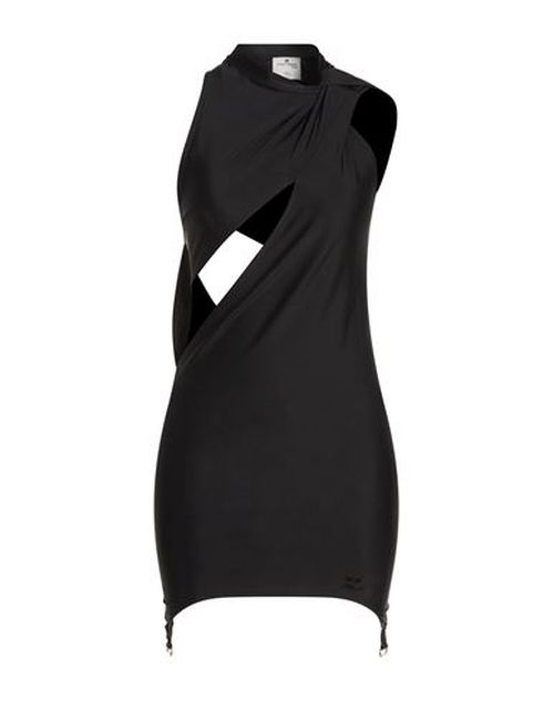 Courrèges Woman Mini dress Black Size S Polyamide, Elastane