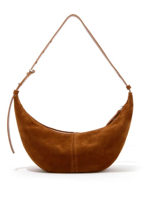 프로엔자 슐러 여성 Brown Slide Suede Shoulder Bag - Women's - CALFSKIN HB243065C012S23032296