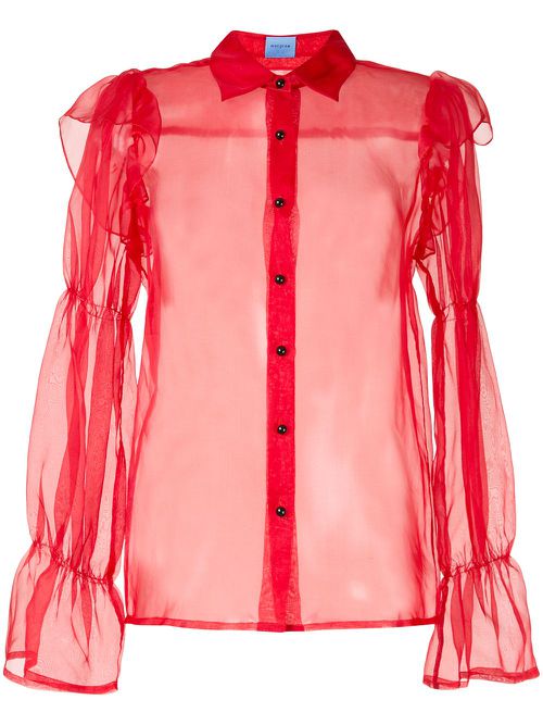 Souffle blouse - Red