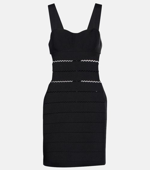 Intarsia minidress