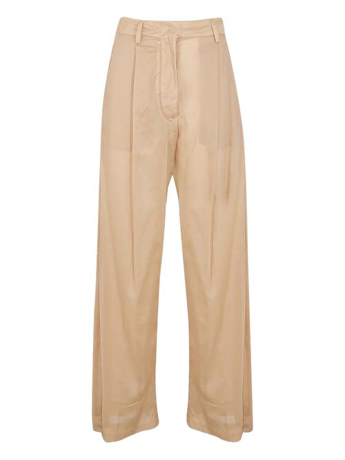 Pleated trousers - Neutrals